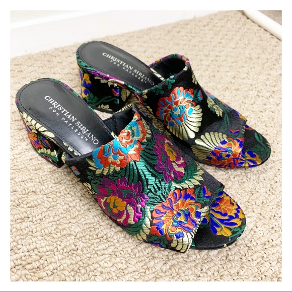 Christian Siriano Shoes - Christian Siriano Nikolle Mule Sandals 7.5